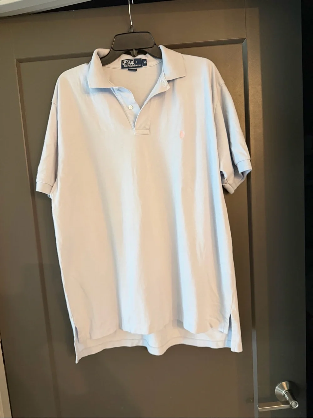 Polo by Ralph Lauren Men’s Light Blue Polo Shirt size XL